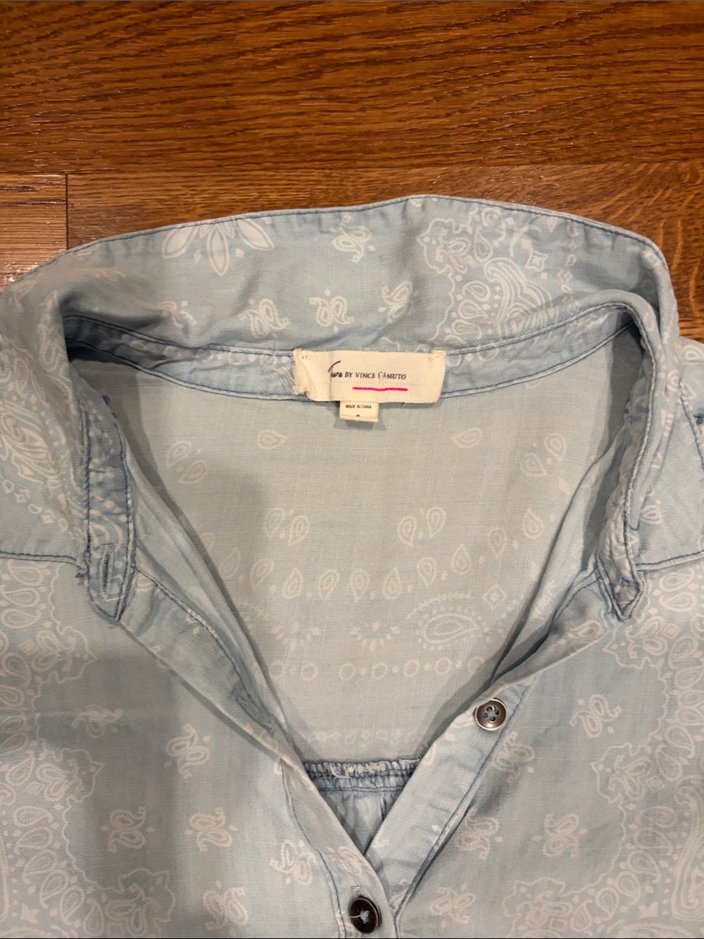 Category mismatch — top/shirt